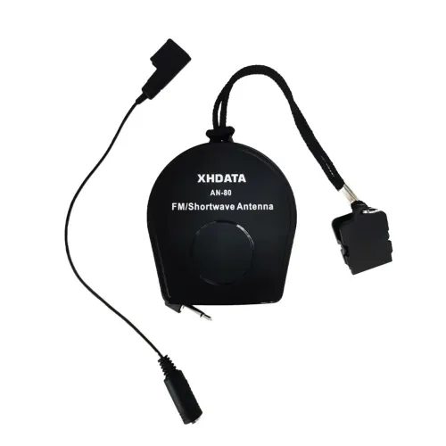 Antena xhdata an-80 para rádio tecsun degen sony motobras companheiro retekess etc...