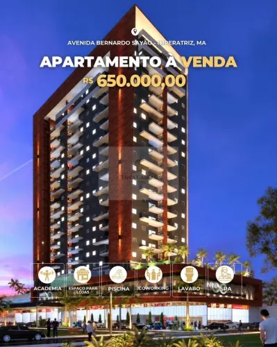 Apartamento à venda no bairro Três Poderes - Imperatriz/MA