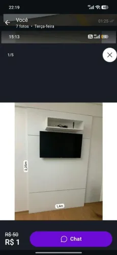Painel para TV só 80 reais
