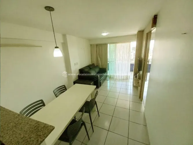 Apartamento para alugar, 56 m² por R$ 220,00/dia - Meireles - Fortaleza/CE