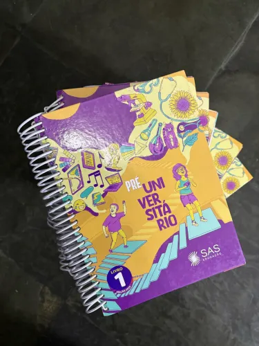 COLEÇÃO LIVROS SAS PRÉ-UNIVERSITÁRIO 2025 ? COMPLETA! ( 3* ano EM )