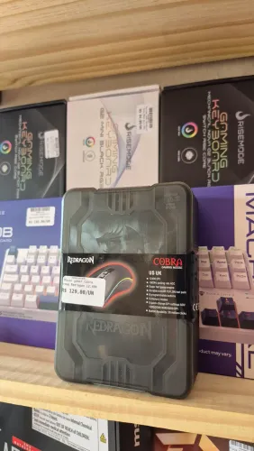 Mouse gamer Cobra Chroma Redragon novo, lacrado com garantia!