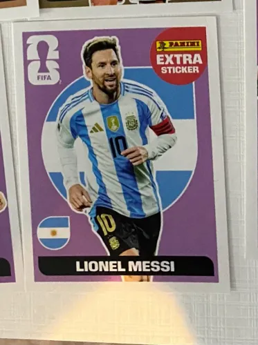 Figurinha legend - MESSI LILÁS 