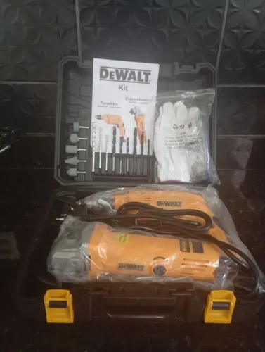 Kit Furadeira e Esmerilhadeira DeWALT
