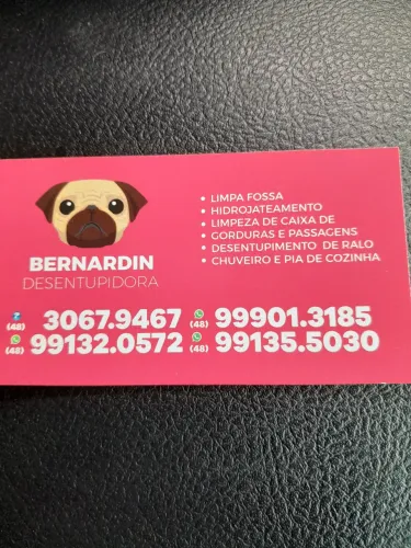 Limpa fossa Bernardin *