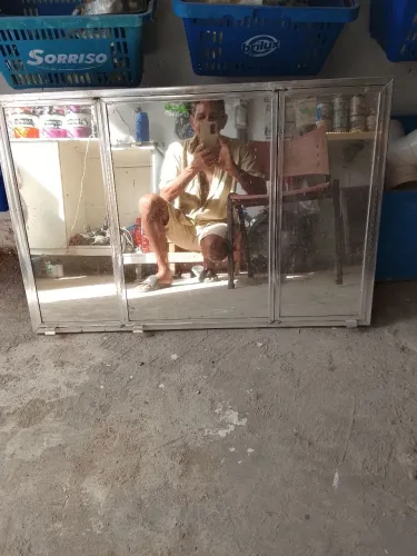 Espelho para banheiro 93 por 60 cm três portas
