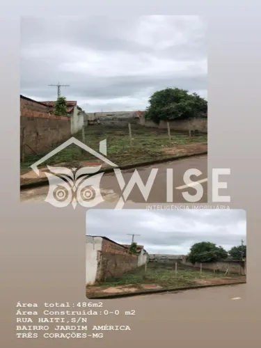 Terreno localizado em um bairro residencial muito tranquilo, em Três Corações