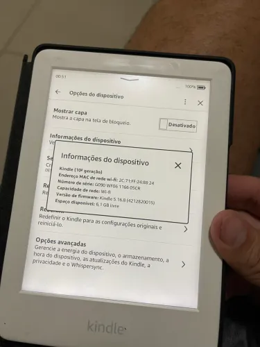 Kindle 10 geração