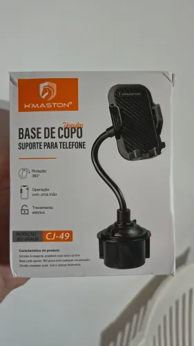 Suporte para celular copo