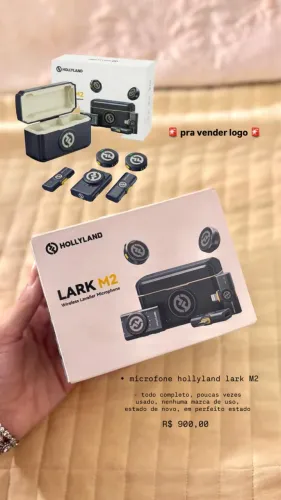 Microfone hollyland larkm2