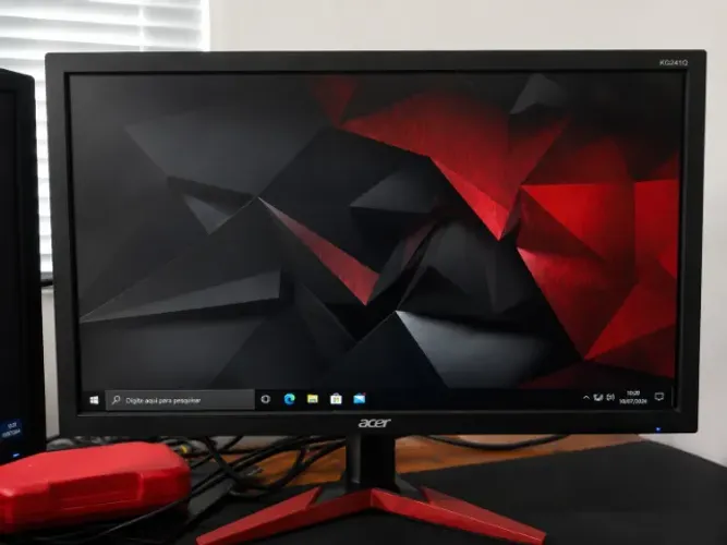 Monitor Gamer Acer KG241Q 23.6" Full HD 165Hz 1ms FreeSync