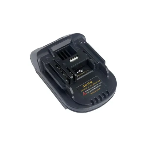 Adaptador de Bateria para Makita 18V com USB DM18M
