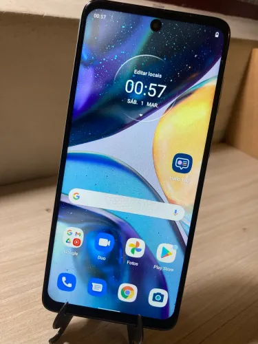 Motorola G22 128gb Azul - Tudo Funcionando