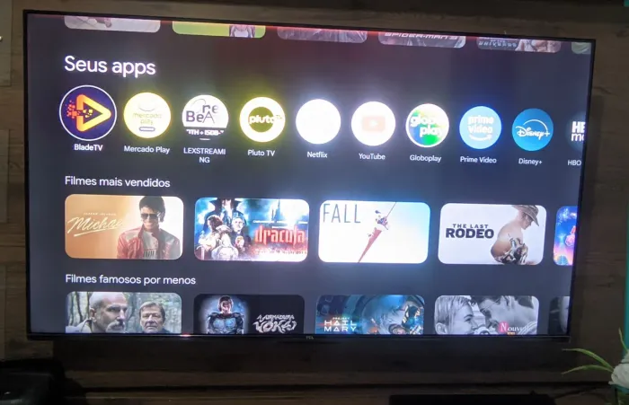 Tv tcl 50 4k Perfeita
