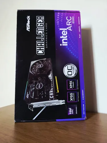 Placa de Vídeo Asrock Intel ARC B580 12GB Ddr6, Lacrado, NF, Garantia