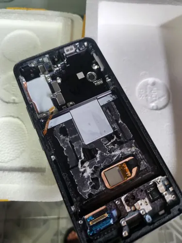 Tela do Samsung S22 S901 Usada com detalhe