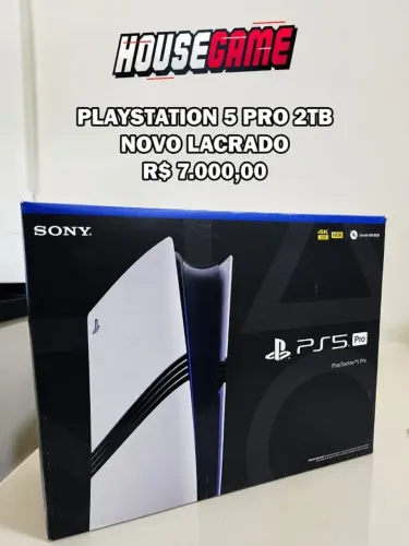 PLAYSTATION 5 PRO 2TB - NOVO LACRADO
