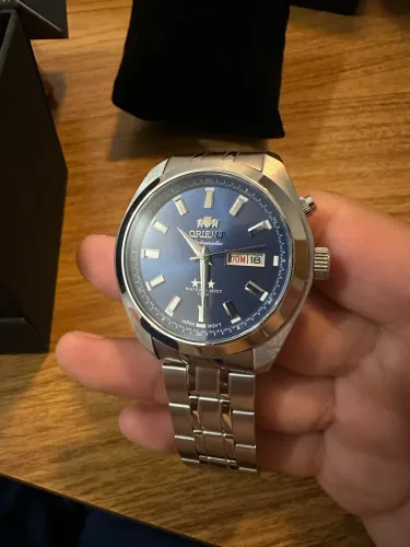 Relógio orient 3 estrelas automático