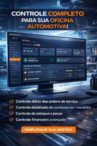 Sistema Gestão Oficina Mecanica Completo Online