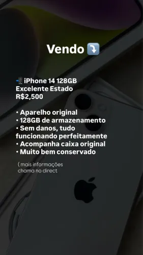 iPhone 14 , 128gb