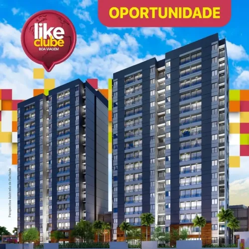 Apartamento de 2 Quartos com Suíte | Lazer Completo e Excelente Localização em Boa Viagem