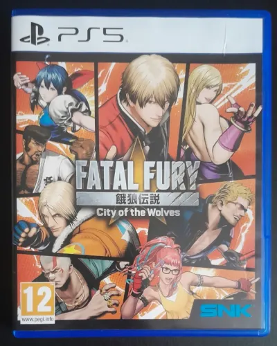Fatal Fury City of the Wolves Ps5 Mídia Física Usado Original