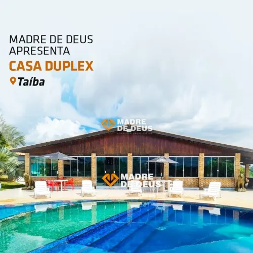 Excelente casa duplex com vista mar na praia da Taíba.
