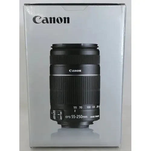 Lente canon 55-250mm