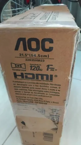 Monitor aoc 120hz painel va 1ms