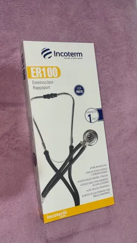 Estetoscópio Incoterm - ER100 - Ótimo Custo Benefício