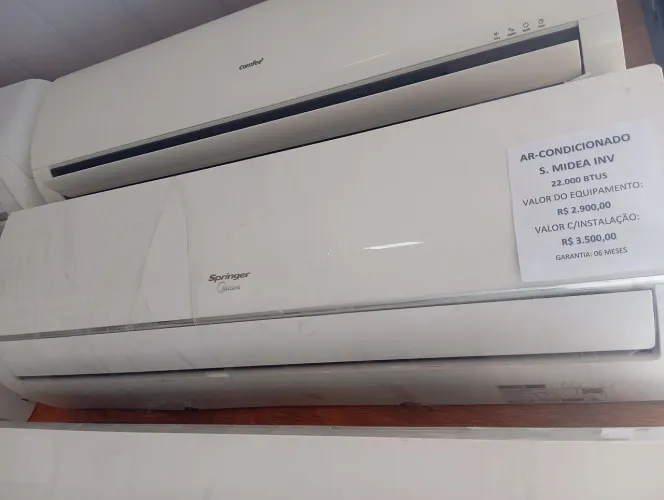 Ar condicionado Springer Midea 22.000 inverter 