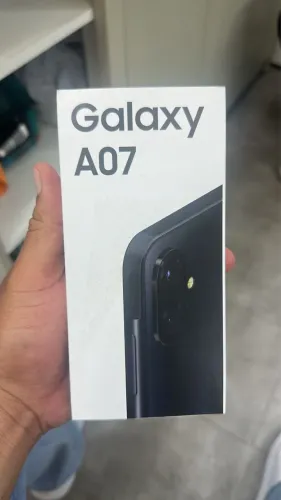 Galáxia A07 novo na caixa