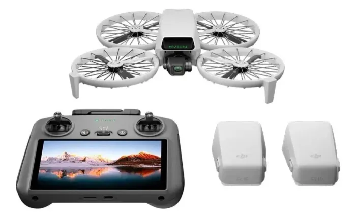 Drone dji fly more combo<br>Drone Dji Flip Fly More Combo (com Tela) Br - Dji061 Lacrado<br>