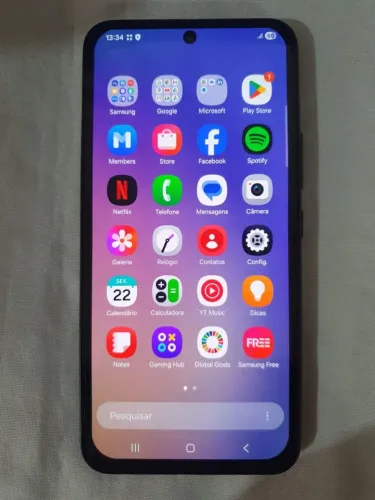 Smartphone Samsung A54 5G 128Gb Mod: SM-A546E/DS Desbloqueado. Usado Bom Estado!