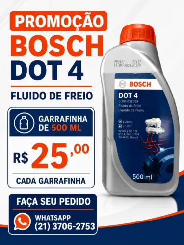 FLUÍDO DE FREIO DOT4 BOSCH