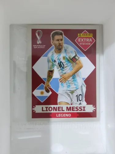 Figurinha Legend Messi Bordô