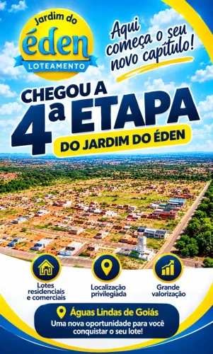 Lotes Disponível no loteamento jardim do Éden