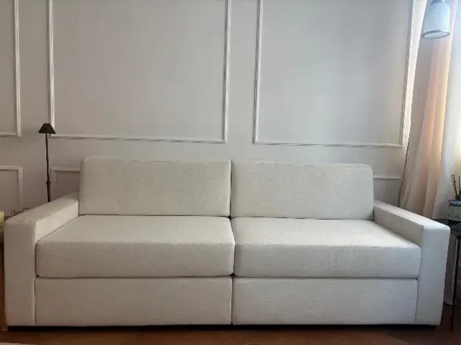 Sofá em linho 2,2 m