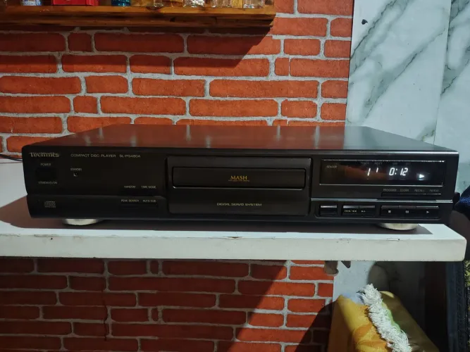 Technics CD player impecável raridade 