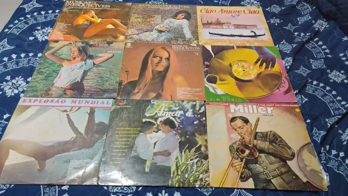 LPS variados. Diversos. Lotes com 8 por 50 reais