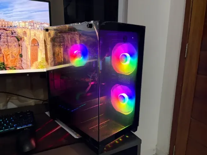 Computador Core i5 9400F, 8GB DDR4, 256GB NVME, Fonte 500w Reais PFC