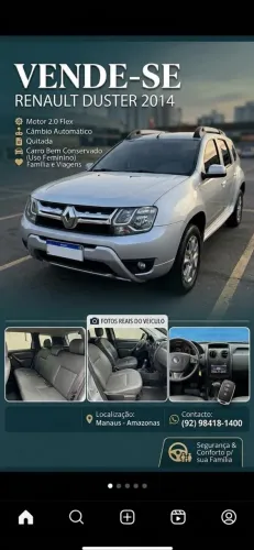 Renault Duster Dynamique 2.0 Hi-flex 16V Aut. 2014