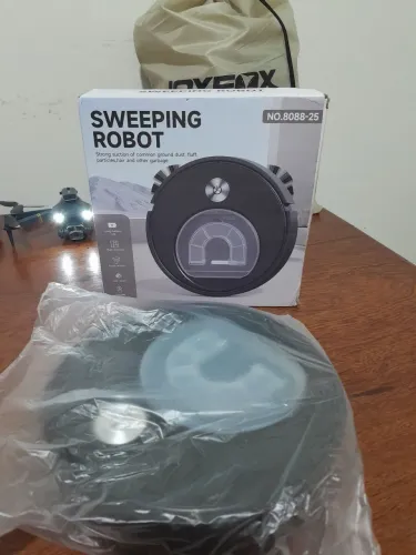 Robô ? varredor e aspirador de pó automático,limpeza doméstica robótica inteligente e sil