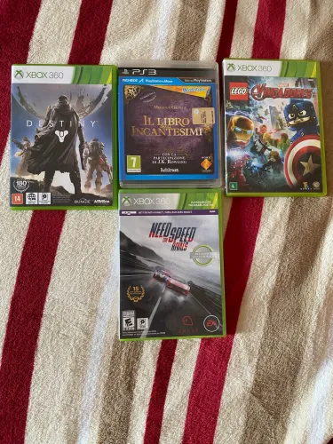 Jogos Xbox 360 e PS3, VENDA SEPARADAMENTE