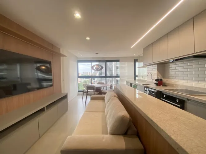 Apartamento para alugar em Campinas, Nova Campinas, com 1 suíte, com 50 m², Halma 199