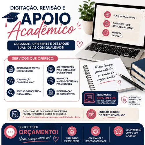 Digitação, Revisão e Formatação de Documentos