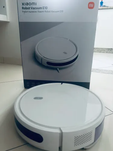 Robô Aspirador Xiaomi E10 3 em 1 - Varre, Aspira e Passa Pano | 4000Pa