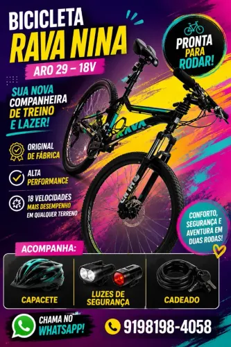 VENDE-SE BICICLETA RAVA