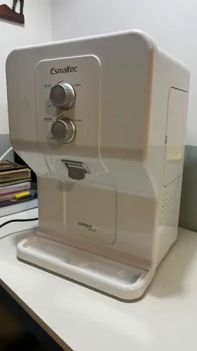 Purificador de Agua Esmaltec Purágua Acqua 7 Bebedouro Filtro