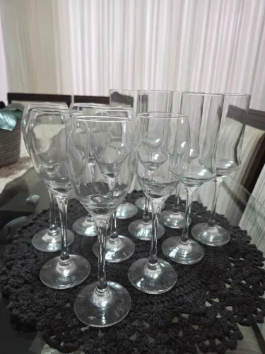 Kit com jogos de taças
